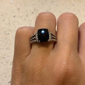 David Yurman black onyx ring